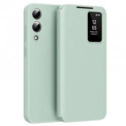 Techsuit pouzdro Smart View pro Samsung Galaxy S25 Edge zelené