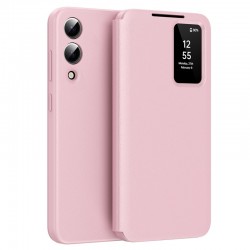 Techsuit pouzdro Smart View pro Samsung Galaxy S25 Edge růžové