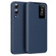 Techsuit pouzdro Smart View pro Samsung Galaxy S25 Edge modré