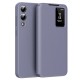 Techsuit pouzdro Smart View pro Samsung Galaxy S25 Edge fialové