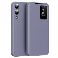 Techsuit pouzdro Smart View pro Samsung Galaxy S25 Edge fialové