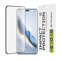 Full cover 3D zahnuté tvrzené sklo 9H pro Honor Magic6 Pro 5G černé