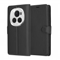 Kožená peněženka Techsuit pro Honor Magic6 Pro 5G černá