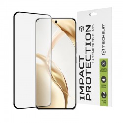3D ochranné tvrzené sklo Full Cover pro Honor 200 černé