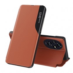 Flipové pouzdro Eco Leather View Case pro Honor 200 oranžové