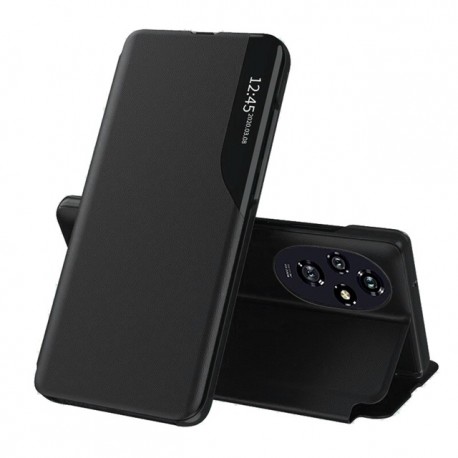 Flipové pouzdro Eco Leather View Case pro Honor 200 Pro černé