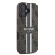 Guess Hardcase 4G Printed Stripes MagSafe pouzdro pro iPhone 16 Plus hnědé