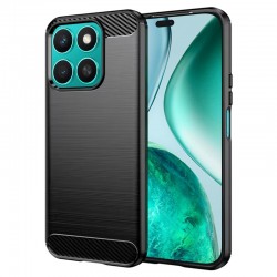 Silikonové pouzdro Carbon Case pro Honor X8c černé