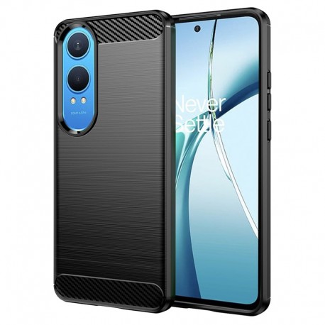 Silikonové pouzdro Carbon Case pro OnePlus Nord CE 4 Lite 5G černé