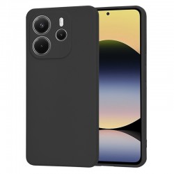 Techsuit silikonové pouzdro pro Xiaomi Redmi Note 14 4G černé