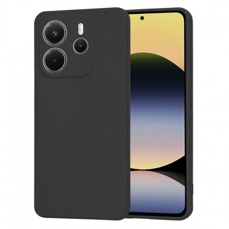 Techsuit silikonové pouzdro pro Xiaomi Redmi Note 14 4G černé