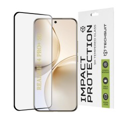 3D ochranné tvrzené sklo Full Cover pro Realme 14 Pro+ 5G černé
