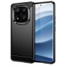 Silikonové pouzdro Carbon Case pro Xiaomi Redmi Note 14 Pro 5G / Poco X7 5G černé