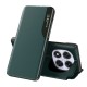 Flipové pouzdro Eco Leather View Case pro Xiaomi Redmi Note 14 Pro 5G / Poco X7 5G zelené