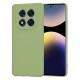 Techsuit silikonové pouzdro pro Xiaomi Redmi Note 14 Pro 5G / Poco X7 5G zelené