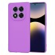 Techsuit silikonové pouzdro pro Xiaomi Redmi Note 14 Pro 5G / Poco X7 5G fialové