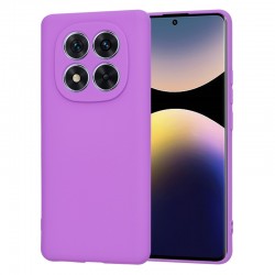 Techsuit silikonové pouzdro pro Xiaomi Redmi Note 14 Pro 5G / Poco X7 5G fialové