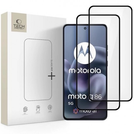 2x ochranné sklo Tech-Protect Glass Fit+ 2-pack pro Motorola Moto G86 5G / Moto G86 5G Power