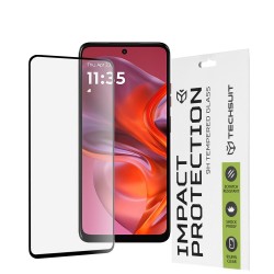 3D ochranné tvrzené sklo Full Cover proMotorola Moto G05 / Moto E15 černé