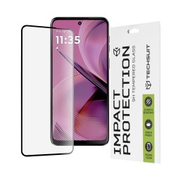 3D ochranné tvrzené sklo Full Cover pro Motorola Moto G55 5G černé