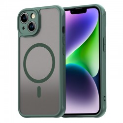 Pouzdro Techsuit HaloFrost II MagSafe pro iPhone 14 zelené