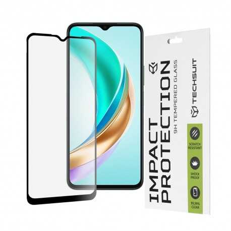 3D ochranné tvrzené sklo Full Cover pro Honor X6b černé