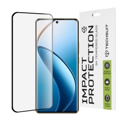 3D ochranné tvrzené sklo Full Cover pro Realme 12 Pro 5G / 12 Pro+ 5G černé