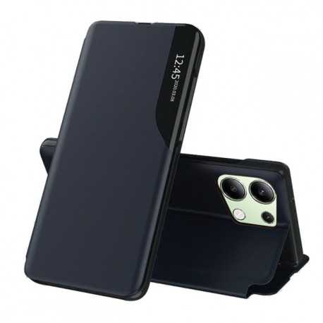 Flipové pouzdro Eco Leather View Case pro Xiaomi Redmi Note 13 4G modré