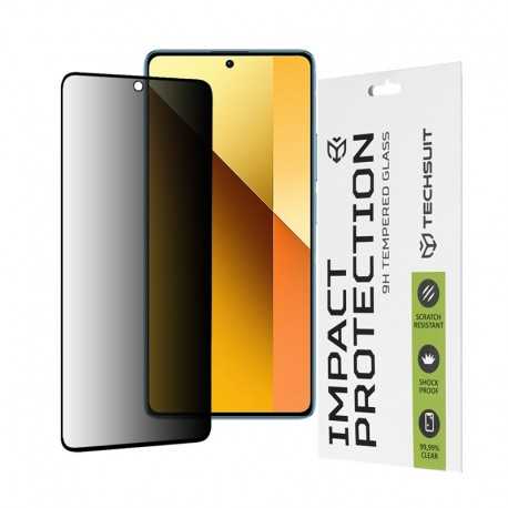 Anti-Spy zatmavovací tvrzené sklo 9H pro Xiaomi Redmi Note 13 5G