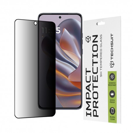 Anti-Spy zatmavovací tvrzené sklo 9H pro Motorola Edge 50 Neo / ThinkPhone 25
