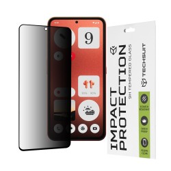 Anti-Spy zatmavovací tvrzené sklo 9H pro Nothing CMF Phone 1 černé