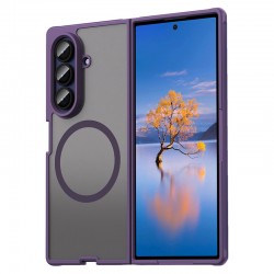 Pouzdro Techsuit HaloFrost II MagSafe pro Samsung Galaxy Z Fold7 fialové