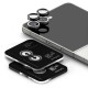 Ringke Camera Frame Protector 2x sklo na fotoaparát pro Samsung Galaxy Z Flip7 černé