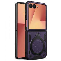 Armor odolné pouzdro CamGuard pro Samsung Galaxy Z Flip7 fialové