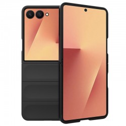 Silikonové pouzdro Magic Shield pro Samsung Galaxy Z Flip7 černé