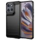 Silikonové pouzdro Carbon Case pro Motorola Edge 50 Neo / Edge 60 Neo / ThinkPhone 25 černé