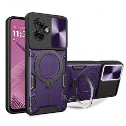 Armor odolné pouzdro CamGuard pro Motorola Moto G55 5G fialové