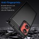 Silikonové pouzdro Carbon Case pro Motorola Edge 50 Fusion černé