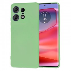 Techsuit silikonové pouzdro pro Motorola Edge 50 Pro zelené
