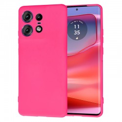 Techsuit silikonové pouzdro pro Motorola Edge 50 Pro růžové