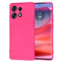 Techsuit silikonové pouzdro pro Motorola Edge 50 Pro růžové