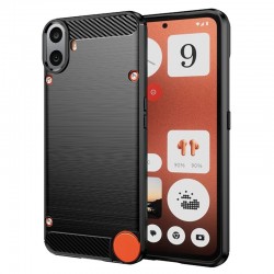 Silikonové pouzdro Carbon Case pro CMF Phone 1 černé