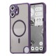 Pouzdro Techsuit HaloFrost II MagSafe pro Nothing CMF Phone 2 Pro fialové