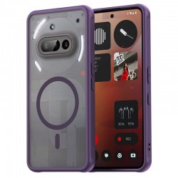 Pouzdro Techsuit HaloFrost II MagSafe pro Nothing Phone (3a) fialové