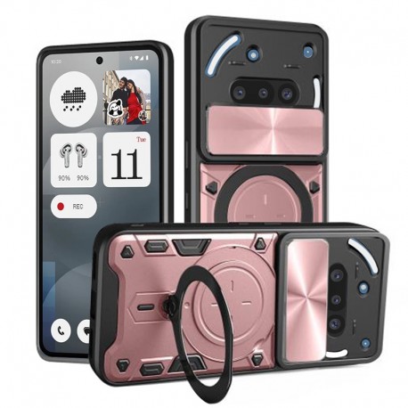 Armor odolné pouzdro CamGuard pro Nothing Phone (3a) růžové