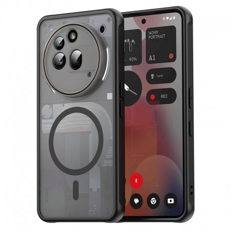 Pouzdro Techsuit HaloFrost II MagSafe pro Nothing Phone (3a) Pro černé