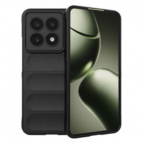 Silikonové pouzdro Magic Shield pro Xiaomi 14T Pro černé