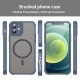 Pouzdro Techsuit HaloFrost II MagSafe pro iPhone 12 modré