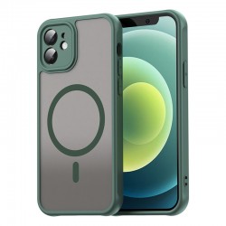 Pouzdro Techsuit HaloFrost II MagSafe pro iPhone 12 zelené