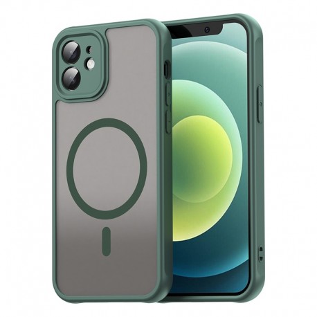 Pouzdro Techsuit HaloFrost II MagSafe pro iPhone 12 zelené